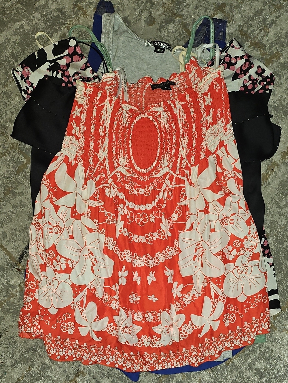 Bundle Of 10 Tops Mix Styles & Sizes Fr Guess Express Rampage Aeropostle & Other - Picture 13 of 15